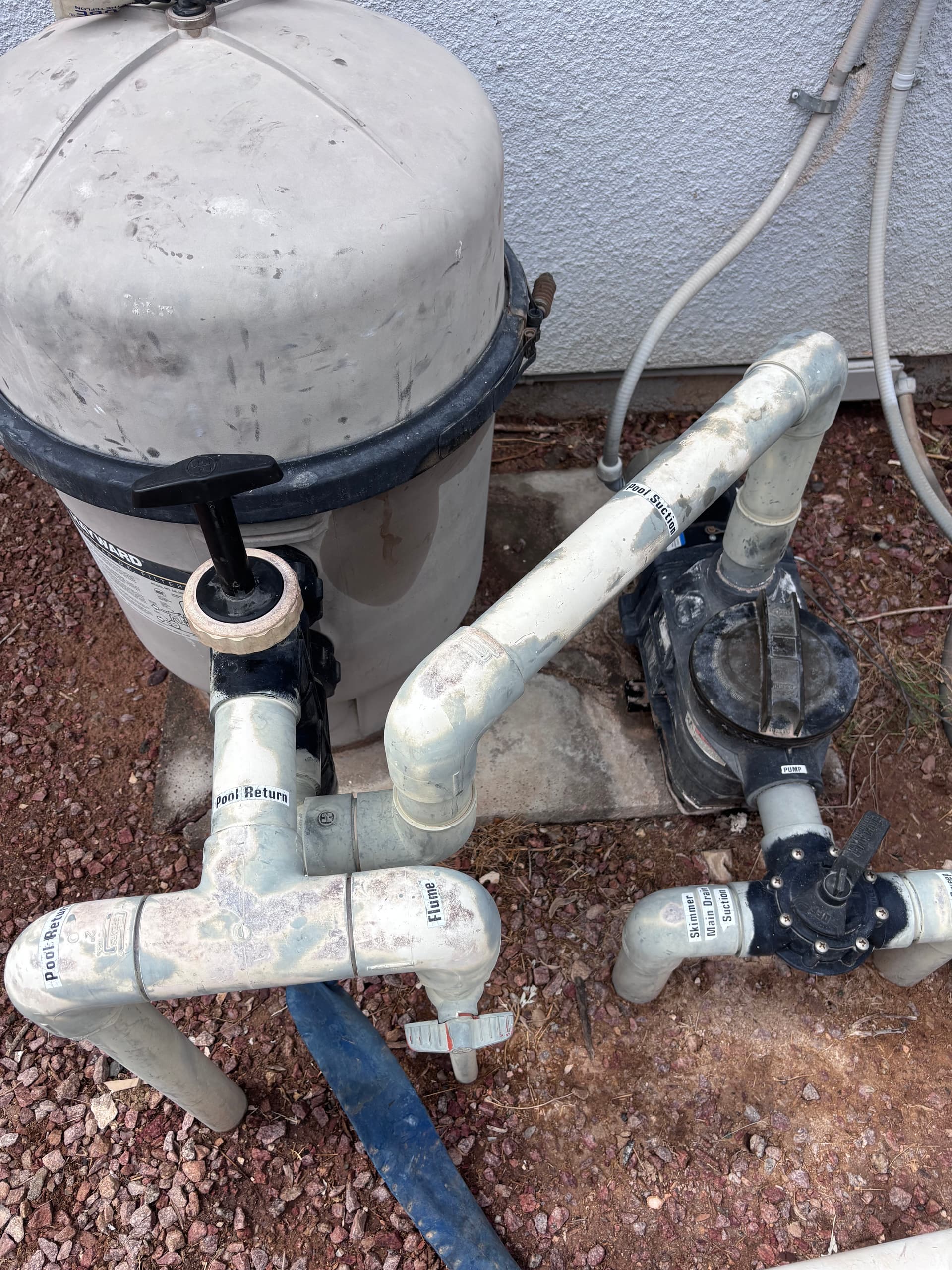 Gallery photos for Storm-Damaged Pool Pump Replaced With a Full System Upgrade: Image #1