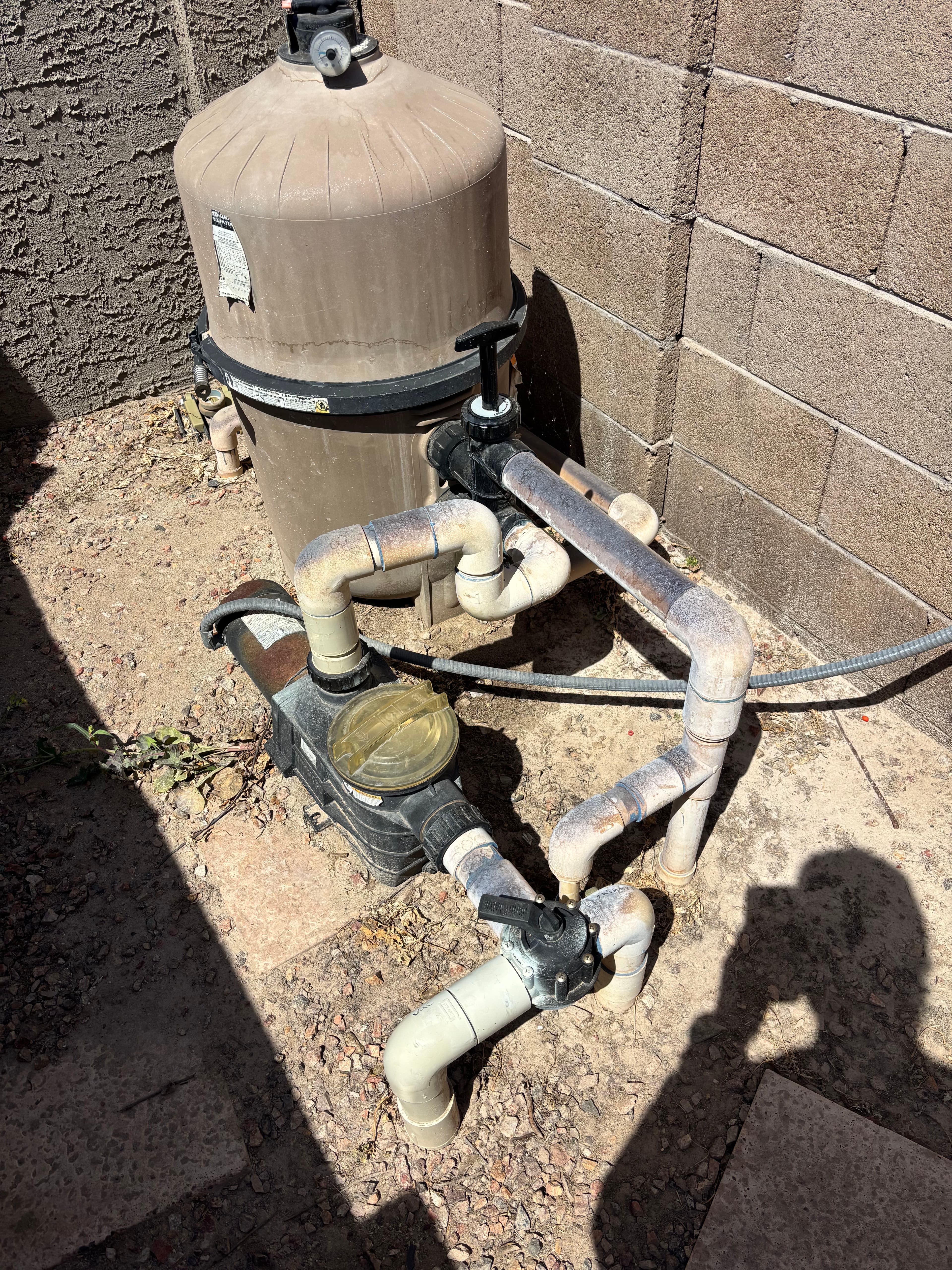 Project Pool Pump and Pad Upgrade with Jandy FloPro and SpeedSet Controller image
