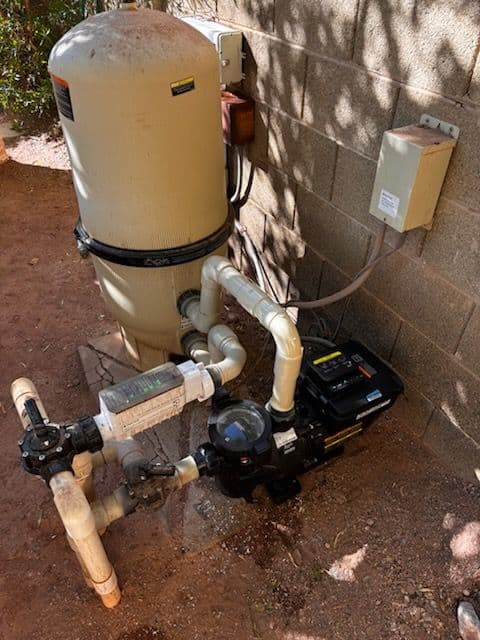 Gallery photos for Efficient Pool Pump Upgrade in Mesa: Image #2