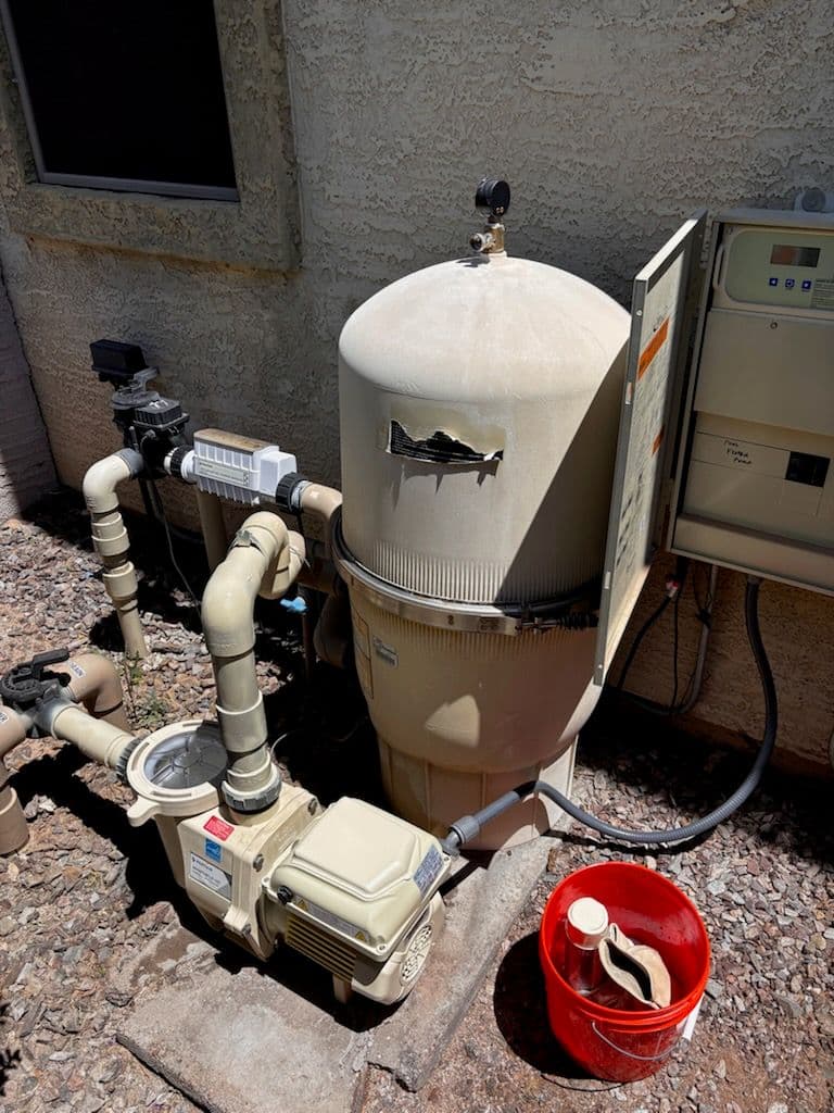 Efficient Pool Pump Replacement in Gilbert image