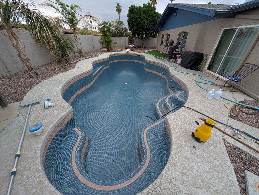 Stunning Pool Makeover in Chandler Arizona image