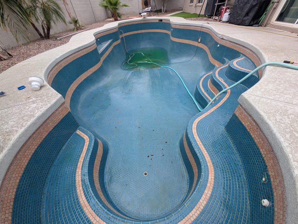 Gallery photos for Stunning Pool Makeover in Chandler Arizona: Image #1