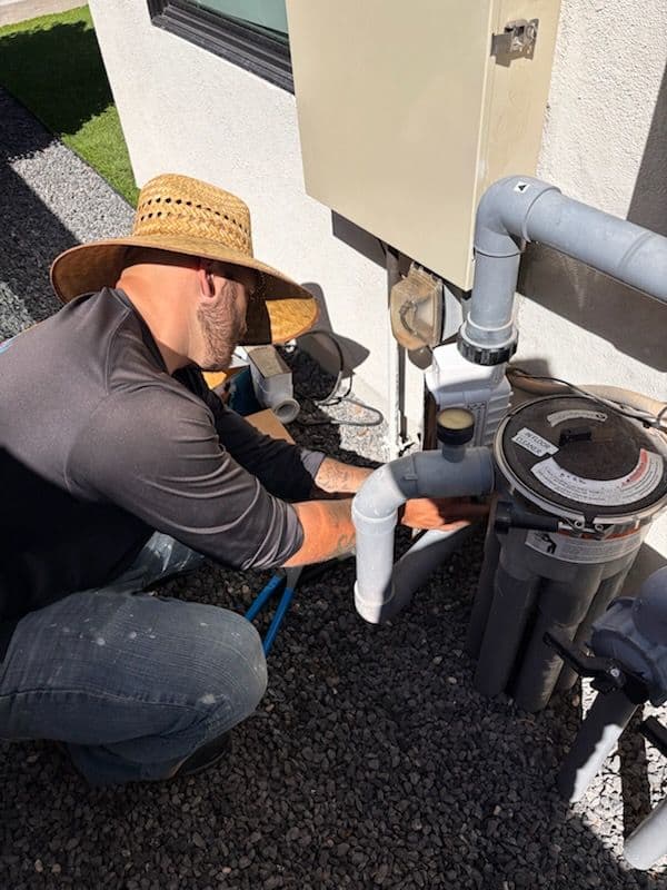 Efficient Salt Cell Repair in Backyard Oasis image