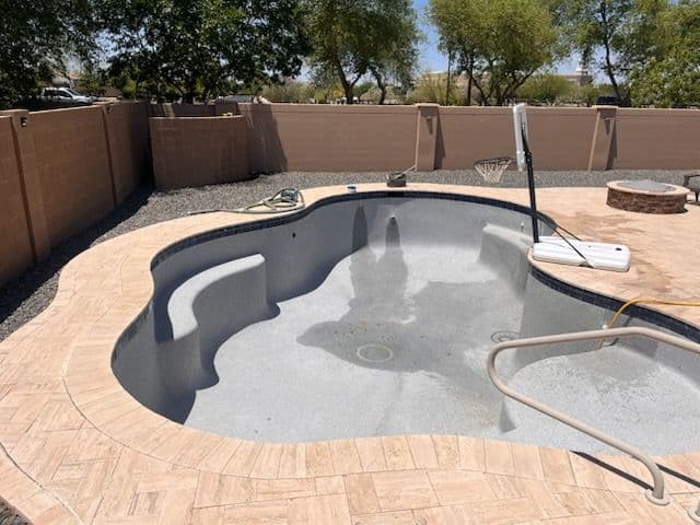 Gallery photos for Algae-Free Pool Transformation in Phoenix: Image #1