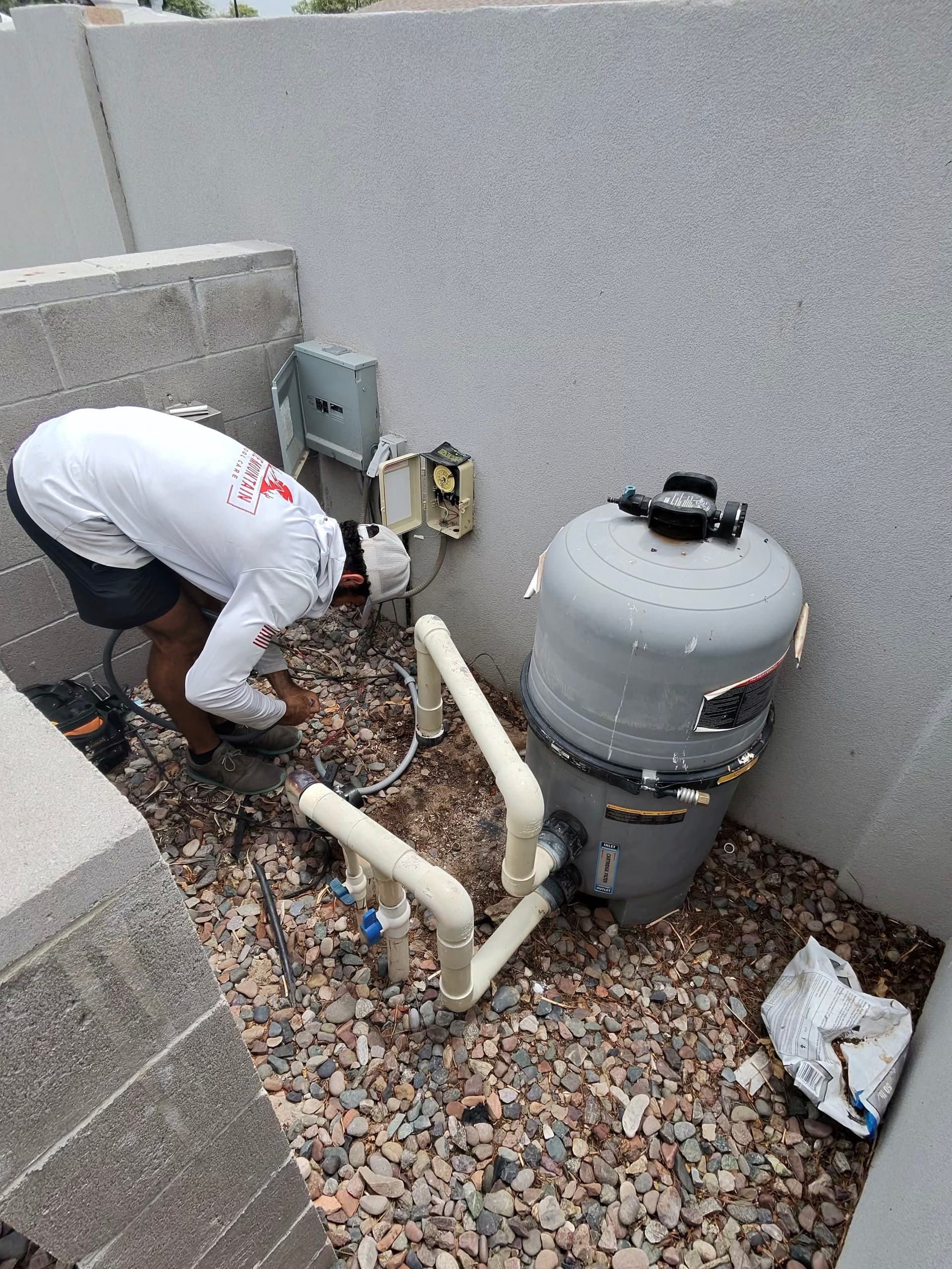 Single-Speed Pump Replaced With a Jandy Variable-Speed After Storm Damage image