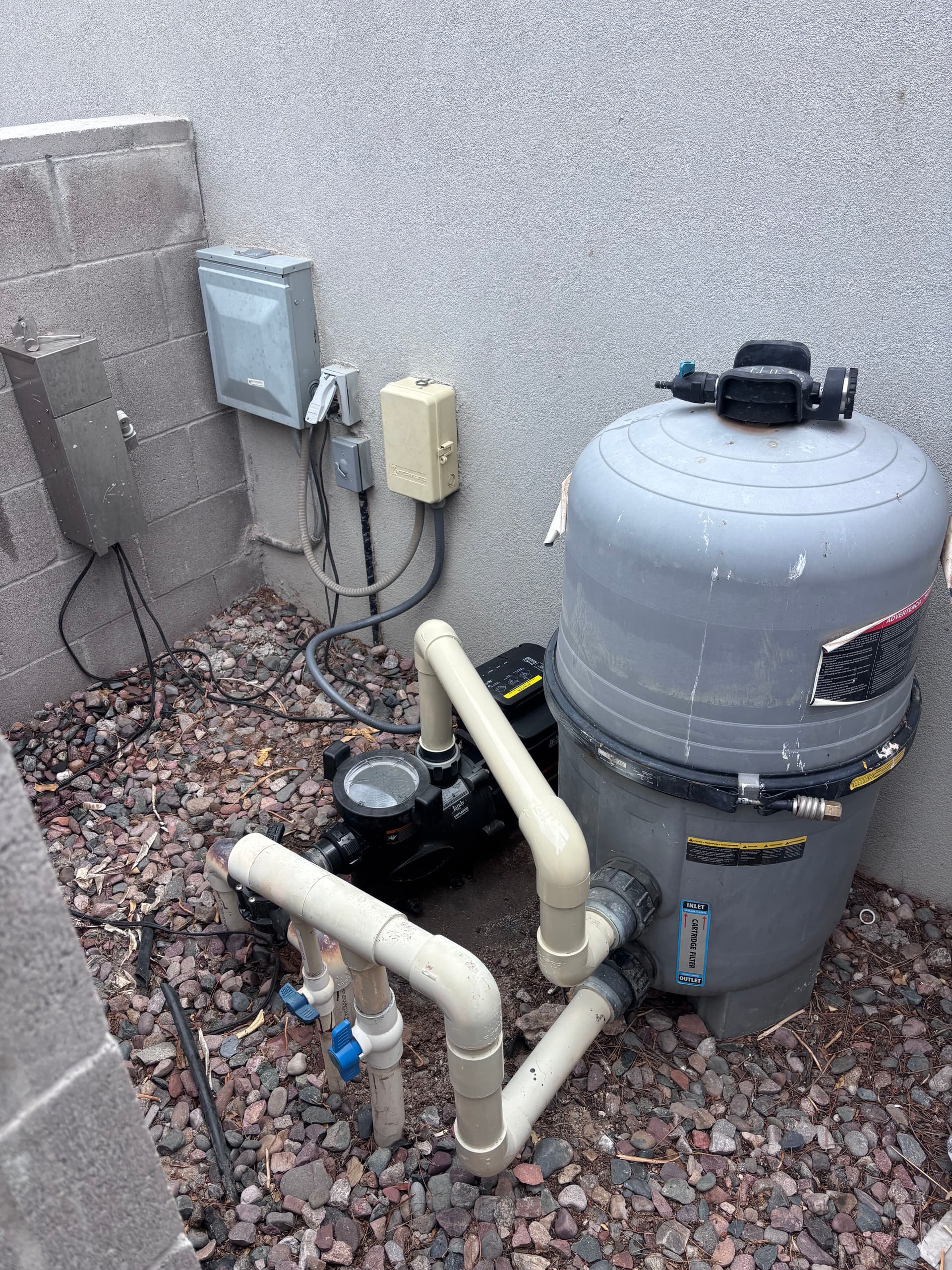 Gallery photos for Single-Speed Pump Replaced With a Jandy Variable-Speed After Storm Damage: Image #2